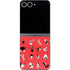Looney Tunes Identity Red Pattern Galaxy Z Flip6 Skin